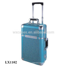 portable aluminum kids hard shell luggage wholesale from China factory